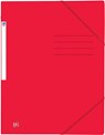 Oxford Top File+ elastomap, voor ft A4, rood - Oxford - 3045050410796