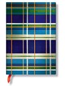 Davenport (Mad for Plaid) Midi Lined Hardcover Journal (Elastic Band Closure) - Paperblanks - 9781439731734