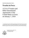 Treaties in Force 2020 - Us Department of State - 9781598049534
