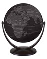 Globe 15 cm zwart gestileerd draai & kantel -  - 4028465940187