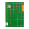 Pepa Lani bullet journal PRO Flower Green checkers with pink details - Pepa Lani - 8719497168361