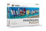Rebo legpuzzel panorama 1000 stukjes - Colourful boats -  - 8720387822195