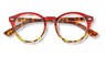 clear Burgundy to Demi Frame with Demi temples, clear lens - Noci Eyewear - 8720813375301