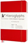 Hieroglyphs Notitieboek - A5 Gelinieerd - Vermiljoen -  - 8720938497186