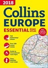 2018 Collins Essential Road Atlas Europe - Collins Maps - 9780008262518