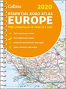 2020 Collins Essential Road Atlas Europe - Collins Maps - 9780008319755