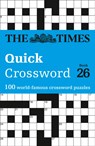 The Times Quick Crossword Book 26 - The Times Mind Games ; John Grimshaw - 9780008472665