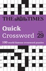 The Times Quick Crossword Book 29 - The Times Mind Games ; John Grimshaw - 9780008673178