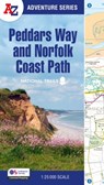Peddars Way and Norfolk Coast Path - A-Z Maps - 9780008727734