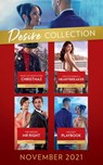 The Desire Collection November 2021: What He Wants for Christmas (Westmoreland Legacy: The Outlaws) / How to Handle a Heartbreaker / The Wrong Mr. Right / Holiday Playbook - Brenda Jackson ; Joss Wood ; Maureen Child ; Yahrah St. John - 9780008924775