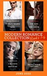 Modern Romance June 2022 Books 1-4: Stolen Nights with the King (Passionately Ever After…) / The Kiss She Claimed from the Greek / A Scandal Made at Midnight / Her Secret Royal Dilemma - Sharon Kendrick ; Abby Green ; Kate Hewitt ; Chantelle Shaw - 9780008926199