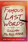 Famous Last Words - Gillian McAllister - 9780063338432