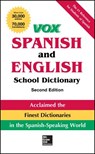 Vox Spanish and English School Dictionary, Paperback, 2nd Edition - Vox - 9780071816649