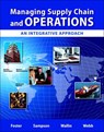 Managing Supply Chain and Operations - FOSTER,  S. Thomas - 9780134110219