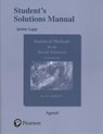 Student Solutions Manual for Statistical Methods for the Social Sciences - Alan Agresti - 9780134512792