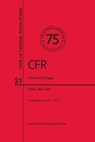 CFR8279 Food and Drugs Parts 200-299 - Office of the Federal Register (U S ) - 9780160917851