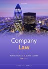 Company Law - Alan (Professor of Corporate Law Dignam ; John (Emeritus Professor of Commercial Law Lowry - 9780192865359