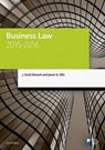 Business Law 2015-2016 - SLORACH,  J. Scott ; Ellis, Jason - 9780198737667