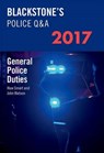 Blackstone's Police Q&A: General Police Duties 2017 - John Watson ; Huw Smart - 9780198783138