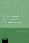 International Trademark Classification - Jessie (Consultant Roberts - 9780198790303