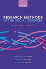 Research Methods in the Social Sciences: An A-Z of key concepts - Jean-Frederic (Full Professor Morin ; Christian (Associate Professor in International Relations Olsson ; Ece Ozlem (Associate Professor in Politics and International Studies Atikcan - 9780198850298