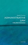 Administrative Law - Stephen (Associate Professor Thomson - 9780198882176