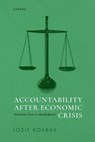 Accountability after Economic Crisis - Iosif (Associate Professor Kovras - 9780198942771