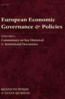 European Economic Governance and Policies - Kenneth ( Dyson ; Lucia ( Quaglia - 9780199594511