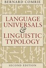 Language Universals & Linguistic Typology 2e (Paper Only) - Alexander Comrie - 9780226114330