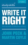Write it Right - John Peck ; Martin Coyle - 9780230373846