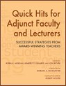 Quick Hits for Adjunct Faculty and Lecturers - Robin K. Morgan ; Kimberly T. Olivares ; Jon Becker - 9780253018342