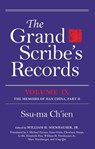 The Grand Scribe's Records, Volume IX - Ssu-ma Ch'ien - 9780253048400