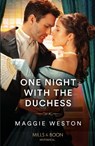 One Night With The Duchess - Maggie Weston - 9780263320961