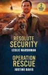 Resolute Security / Operation Rescue - Leslie Marshman ; Justine Davis - 9780263397376