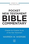 Pocket New Testament Bible Commentary - Warren W. Wiersbe - 9780310181149
