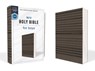 Niv, Holy Bible for Boys, Soft Touch Edition, Leathersoft, Gray, Comfort Print - Zondervan - 9780310455035