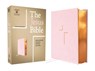 The Jesus Bible, ESV Edition, Leathersoft over Board, Pink - Passion Publishing - 9780310466482