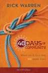 40 Days of Community Devotional - Rick Warren - 9780310689133