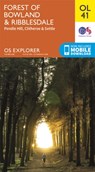 Forest of Bowland & Ribblesdale, Pendle Hill, Clitheroe & Settle -  - 9780319242803