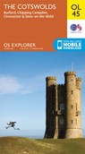 The Cotswolds, Burford, Chipping Campden, Cirencester & Stow-on-the Wold -  - 9780319242841