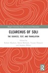 Clearchus of Soli - Robert Mayhew ; David C. (Simon Fraser University Mirhady ; Tiziano Dorandi - 9780367706838
