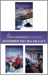 Love Inspired Suspense November 2021 - Box Set 2 of 2 - Laura Scott ; Katy Lee ; Connie Queen - 9780369716866