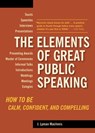 The Elements of Great Public Speaking - J. Lyman Macinnis - 9780399578748