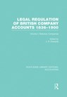Legal Regulation of British Company Accounts 1836-1900 (RLE Accounting) - J Edwards - 9780415870467