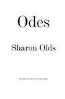 Odes - Sharon Olds - 9780451493644