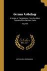 German Anthology - Anthologia Germanica - 9780469473171