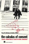 The Calculus of Consent - James M. Buchanan ; Gordon Tullock - 9780472061006
