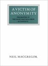 A Victim of Anonymity - Neil MacGregor - 9780500550267