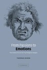 From Passions to Emotions - Thomas (University of Cambridge) Dixon - 9780521026697