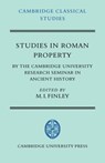 Studies in Roman Property - Moses I. Finley - 9780521036788